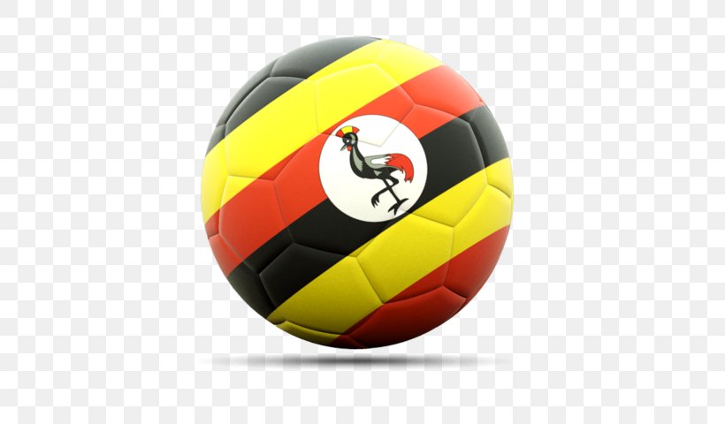 Uganda National Football Team Flag Of Uganda, PNG, 640x480px, Ball, Flag, Flag Football, Flag Of Uganda, Football Download Free