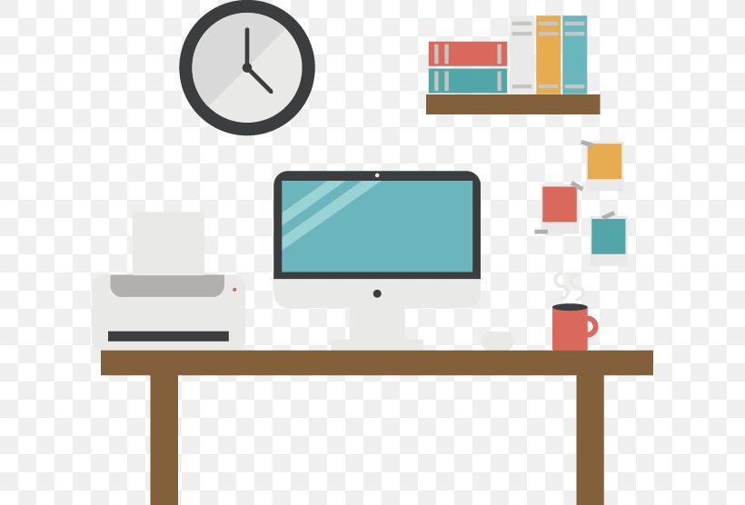 Computer, PNG, 618x556px, Computer, Area, Brand, Communication, Computer Desk Download Free