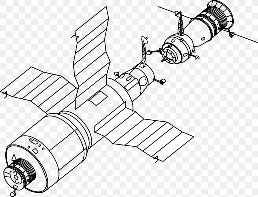 Salyut 7 Salyut 6 Salyut Programme Space Station Salyut 1, PNG, 1200x919px, Salyut 7, Aerospace Engineering, Airplane, Artwork, Auto Part Download Free