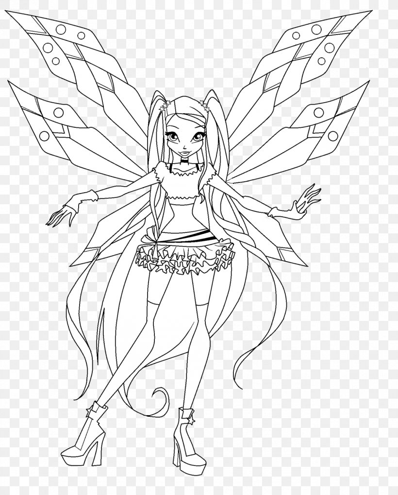 Stella Fairy Bloom Drawing Tecna, PNG, 1288x1600px, 7 April, Stella, Artwork, Believix, Black And White Download Free