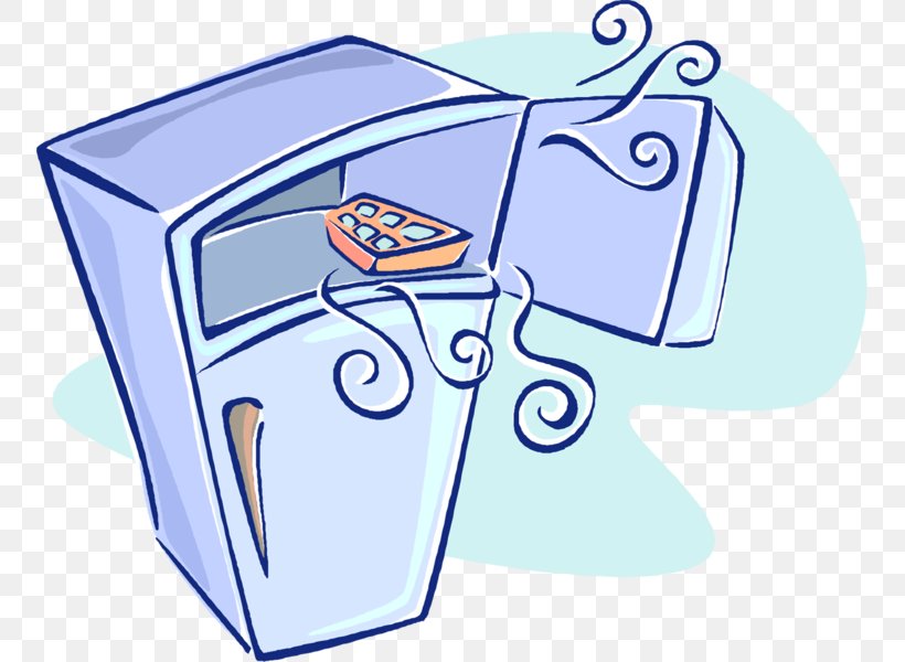 Refrigerator Royalty-free Clip Art, PNG, 753x600px, Refrigerator, Area, Autodefrost, Blue, Brand Download Free