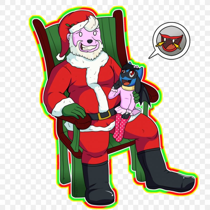 Santa Claus Gift Little Caity Nintendo Lucario, PNG, 894x894px, Santa Claus, Art, Cartoon, Christmas, Christmas Ornament Download Free