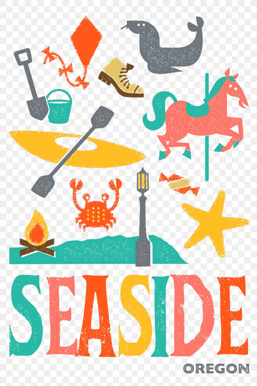 Logo Graphic Design Seaside Oregon, PNG, 2400x3600px, Logo, Area, Art, Artwork, Destination Marketing Organization Download Free