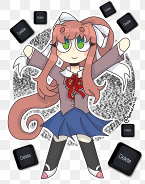 Dan Salvato - Doki Doki Literature Club! DeviantArt Dan Salvato Just Monika. PNG