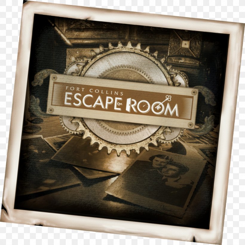 Fort Collins Escape Room Victorian Era Team Building Steampunk, PNG, 1024x1024px, Escape Room, Brand, Clock, Colorado, Fort Collins Download Free
