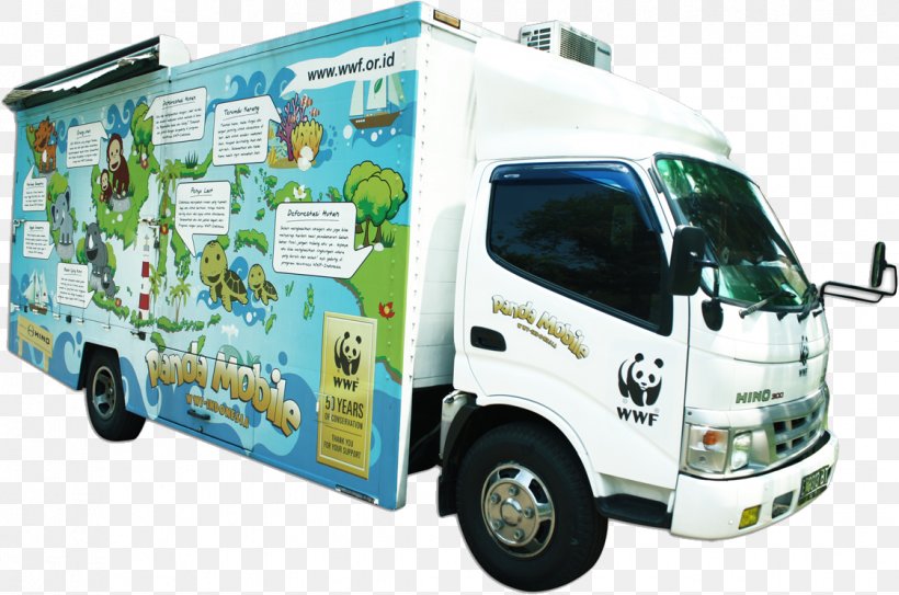 Giant Panda World Wide Fund For Nature Car Commercial Vehicle Truck, PNG, 1123x745px, Giant Panda, Brand, Car, Commercial Vehicle, Compact Van Download Free