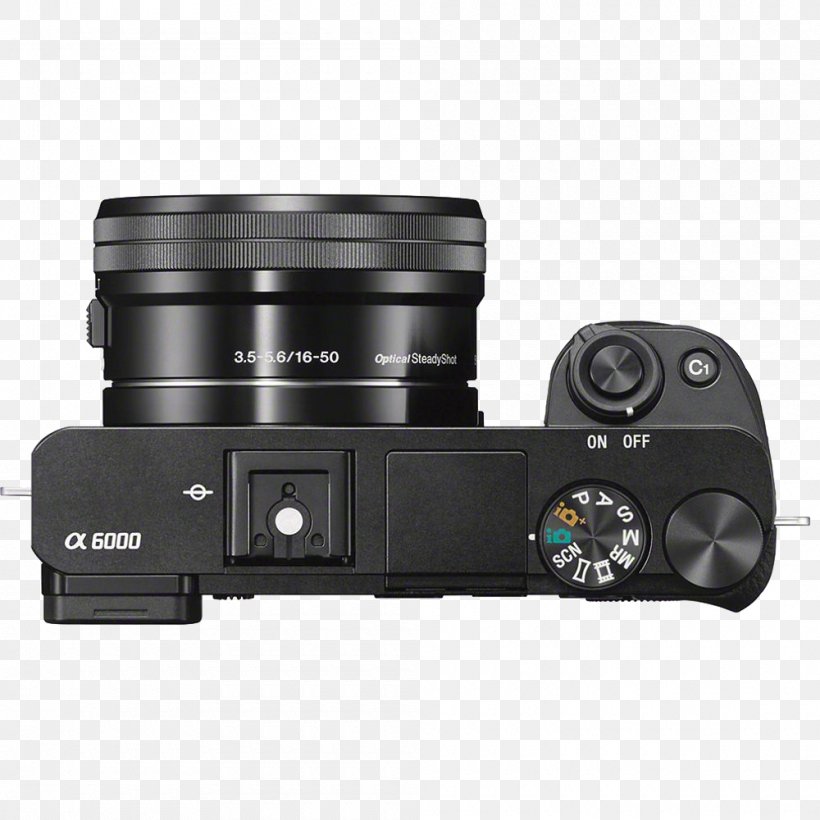 Sony α6000 NEX Mirrorless Interchangeable-lens Camera Sony E PZ 16-50mm F/3.5-5.6 OSS, PNG, 1000x1000px, Nex, Active Pixel Sensor, Apsc, Autofocus, Camera Download Free