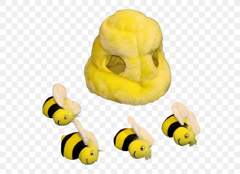 Stuffed Animals & Cuddly Toys Dog Toys, PNG, 610x597px, Stuffed Animals Cuddly Toys, Bee, Beehive, Dog, Dog Toys Download Free