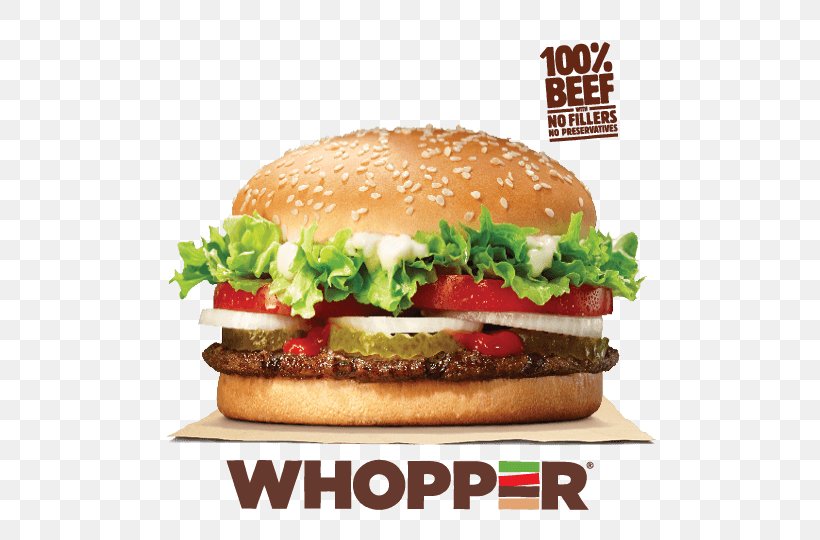 Whopper Hamburger Cheeseburger Big King Chicken Sandwich, PNG, 500x540px, Whopper, American Food, Beef, Big King, Big Mac Download Free