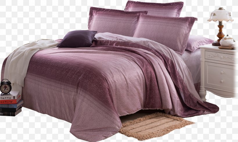 Bed Frame Bed Sheet Mattress Duvet Purple, PNG, 886x528px, Bed Frame, Bed, Bed Sheet, Bedding, Duvet Download Free