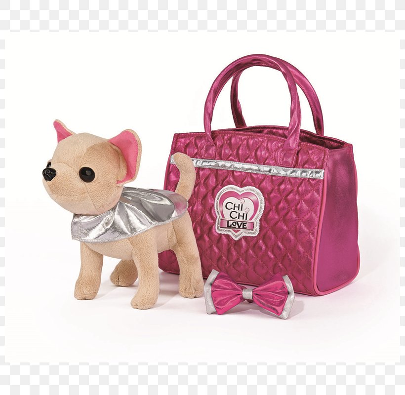 Chihuahua Stuffed Animals & Cuddly Toys Handbag, PNG, 800x800px, Chihuahua, Bag, Child, Dog, Fashion Download Free
