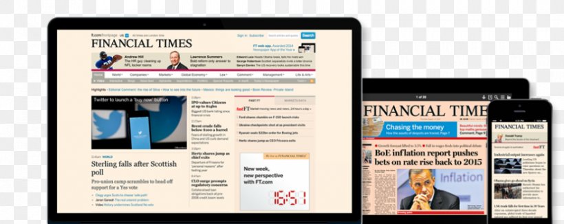 Financial Times Newspaper Advertising The Wall Street Journal Finance, PNG, 880x350px, Financial Times, Ad Fraud, Advertising, Brand, Communication Download Free