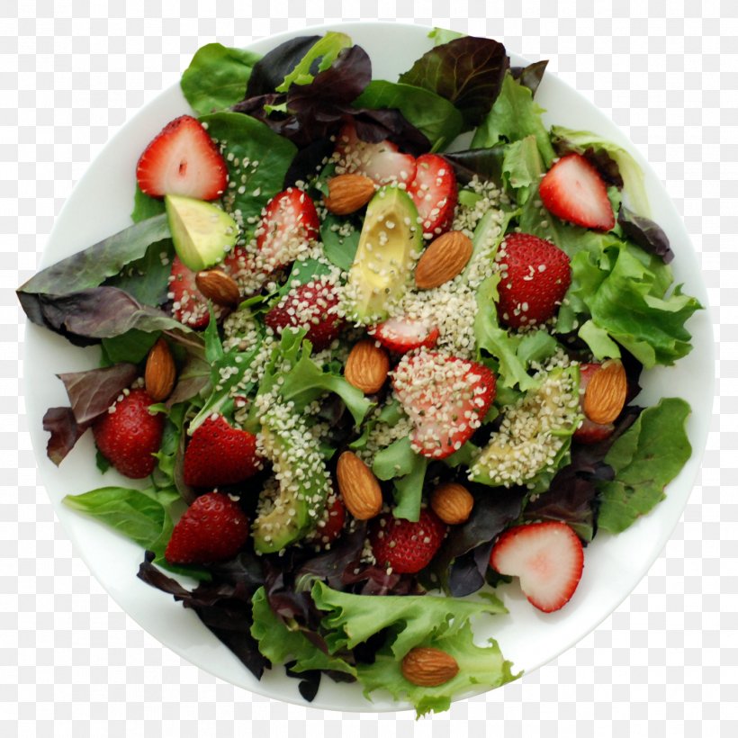 Spinach Salad Fruit Salad Avocado Salad Strawberry, PNG, 1417x1417px, Spinach Salad, Avocado, Avocado Salad, Blueberry, Caesar Salad Download Free