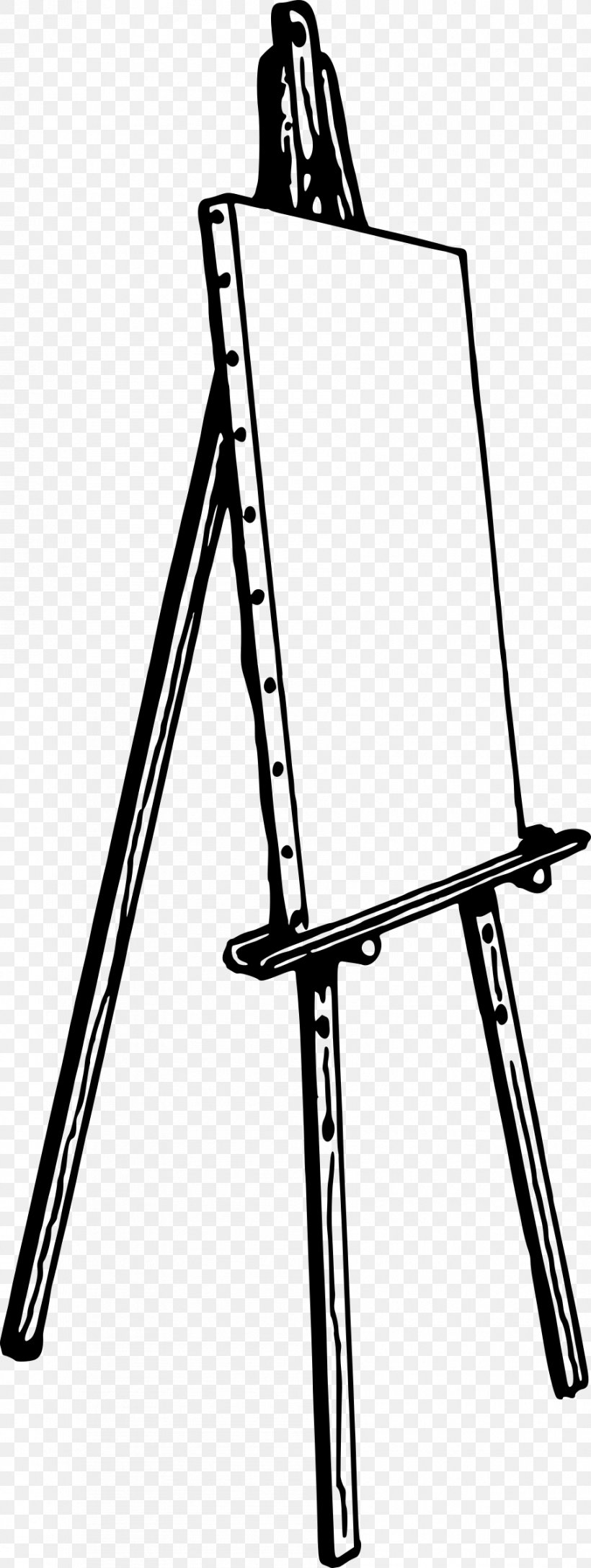 Easel Drawing Artist Painting, PNG, 905x2400px, Easel, Area, Art, Artist, Black Download Free