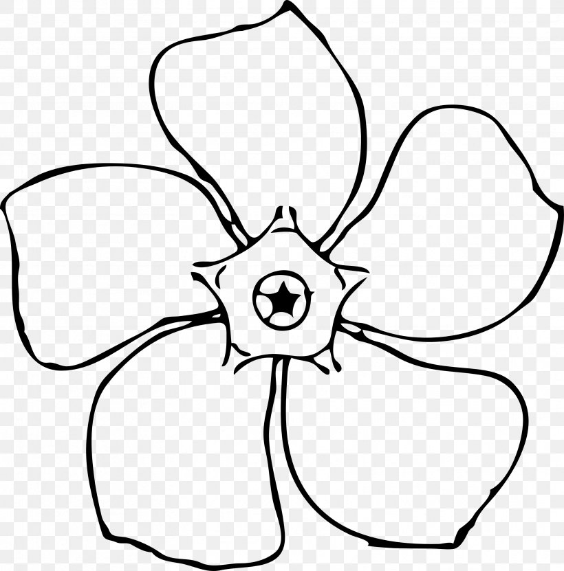 Flower Black And White Clip Art, PNG, 3333x3380px, Watercolor, Cartoon, Flower, Frame, Heart Download Free