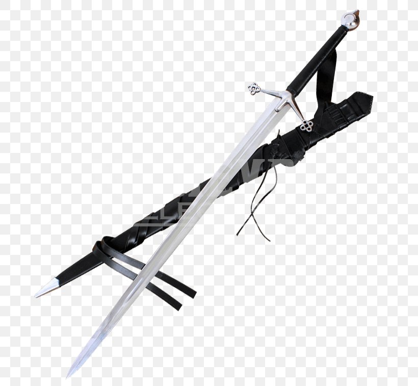 Foam Larp Swords Claymore Knightly Sword Scabbard, PNG, 757x757px, Sword, Belt, Blade, Claymore, Cold Weapon Download Free