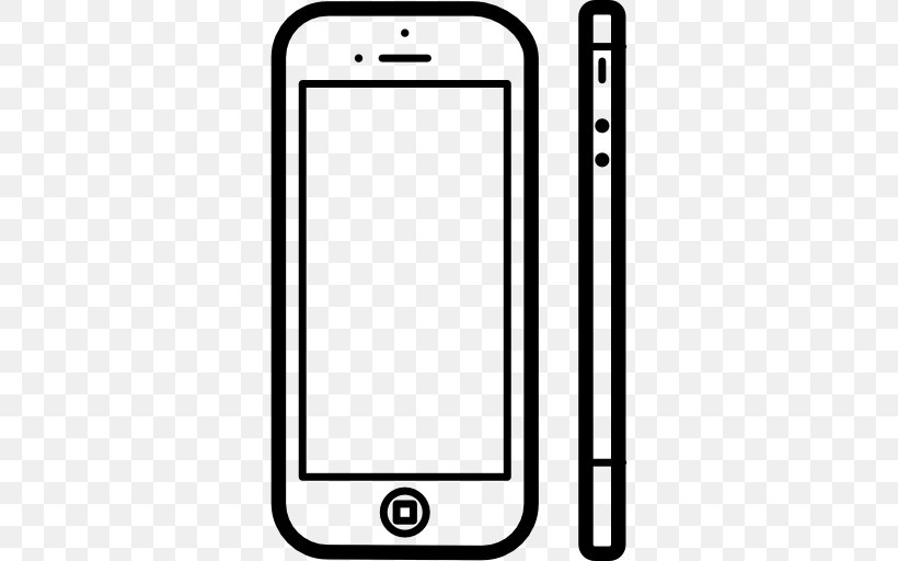 IPhone 4 IPhone 5, PNG, 512x512px, Iphone 4, Area, Black, Black And White, Communication Device Download Free