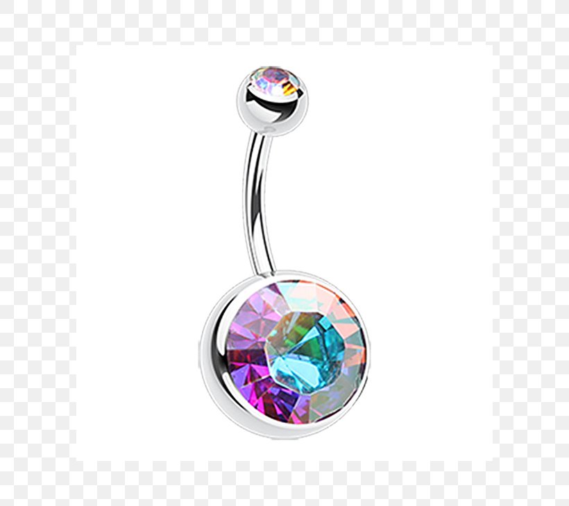 Crystal Navel Piercing Body Jewellery Ring Surgical Stainless Steel, PNG, 730x730px, Crystal, Barbell, Body Jewellery, Body Jewelry, Charms Pendants Download Free
