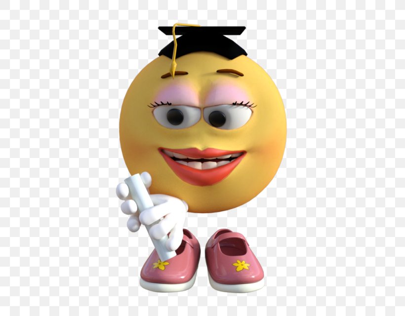 Emoticon Smiley, PNG, 640x640px, Emoticon, Diploma, Drawing, Emoji, Graduation Ceremony Download Free