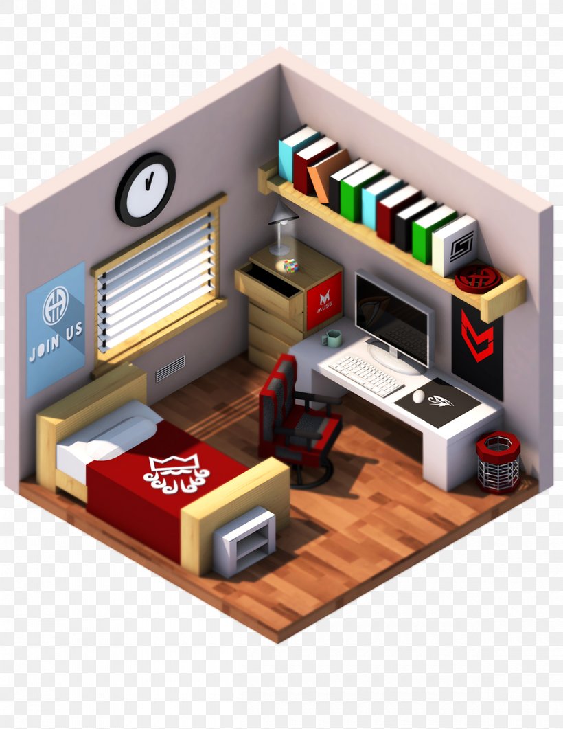 Isometric Graphics In Video Games And Pixel Art Room Isometric Projection, PNG, 1200x1553px, 3d Computer Graphics, Art, Bedroom, Behance, Designer Download Free