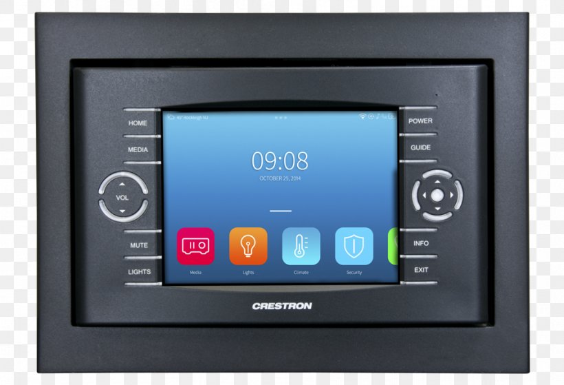 Touchscreen Crestron Electronics IPod Touch Wireless Display Device, PNG, 945x645px, Touchscreen, Contrast Ratio, Crestron Electronics, Display Device, Electronic Device Download Free