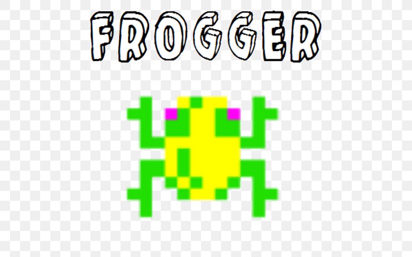 Frogger's Adventures: Temple Of The Frog Frogger: Ancient Shadow Space Invaders Frogger's Adventures: The Rescue, PNG, 512x512px, Frogger, Arcade Cabinet, Arcade Game, Area, Bixel Color By Number Pixel Art Download Free