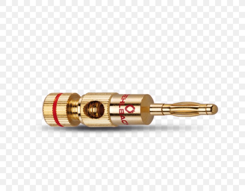Banana Connector Electrical Connector Electrical Cable Loudspeaker, PNG, 640x640px, Banana Connector, Adapter, Banana, Brass, Electrical Cable Download Free