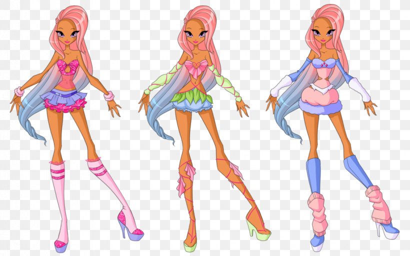 Believix Winx DeviantArt Wings (full Set) Barbie, PNG, 1131x707px, Believix, Barbie, Deviantart, Doll, Dress Download Free