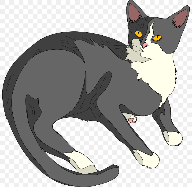 Cat Clip Art Openclipart, PNG, 800x798px, Cat, Black, Black Cat, Carnivoran, Cat Like Mammal Download Free
