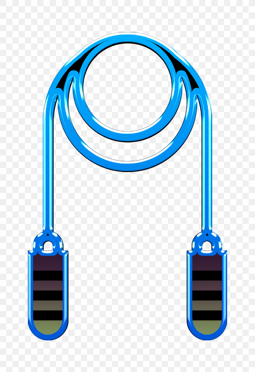Skipping Rope Icon Fit Icon Fitness Icon, PNG, 772x1196px, Skipping Rope Icon, Blue, Cable, Electric Blue, Electronics Accessory Download Free