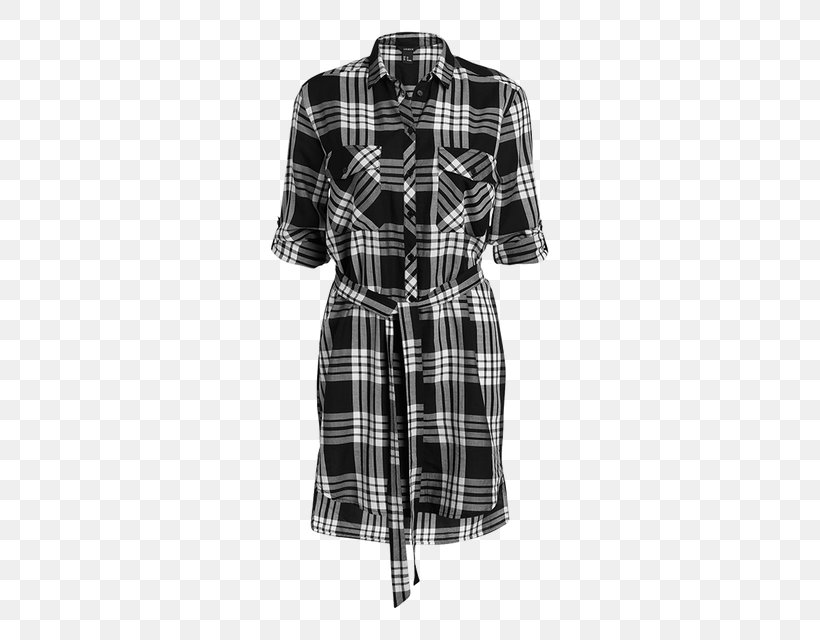 Tartan Dress Black M, PNG, 640x640px, Tartan, Black, Black M, Coat, Day Dress Download Free