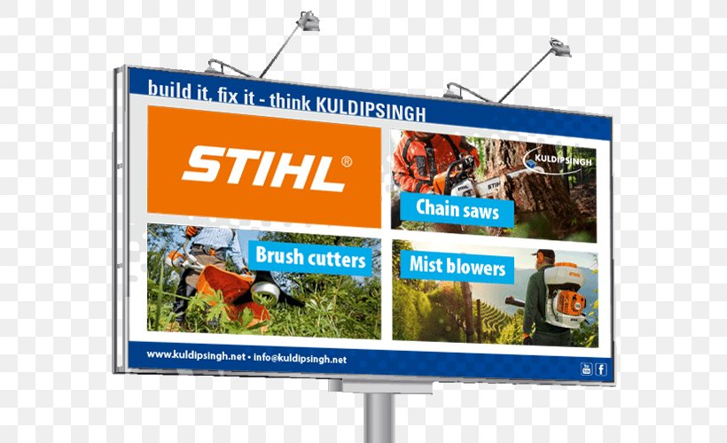 Air Filter Stihl Chainsaw Display Advertising, PNG, 700x500px, Air Filter, Advertising, Air, Banner, Billboard Download Free