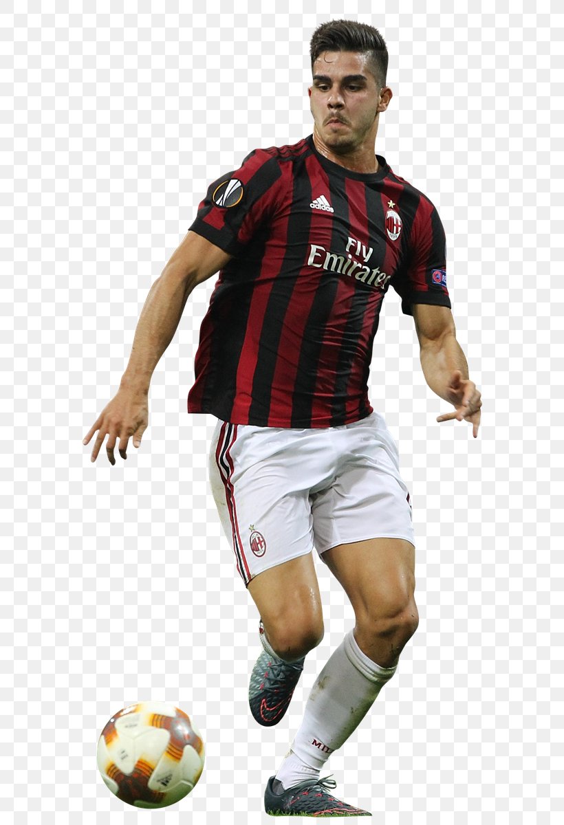 André Silva A.C. Milan Football Player Jersey, PNG, 612x1200px, Ac Milan, Art, Ball, Clothing, David Silva Download Free