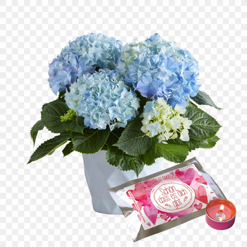 Hydrangea Floral Design Cut Flowers Flower Bouquet, PNG, 1800x1800px, Hydrangea, Artificial Flower, Blue, Cornales, Cut Flowers Download Free