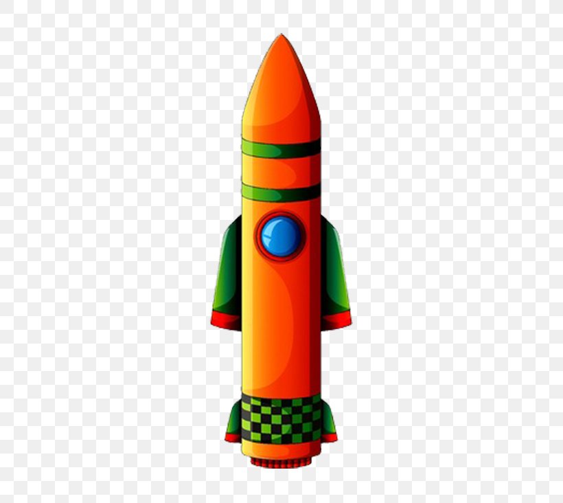 Rocket Launch Illustration, PNG, 550x732px, Rocket, Aerospace, Drawing, Explosion, Orange Download Free