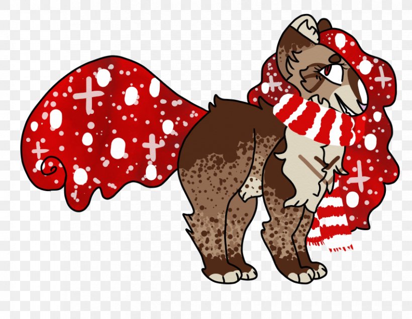 Santa Claus Cattle Horse Christmas Ornament Mammal, PNG, 851x661px, Santa Claus, Carnivora, Carnivoran, Cattle, Cattle Like Mammal Download Free