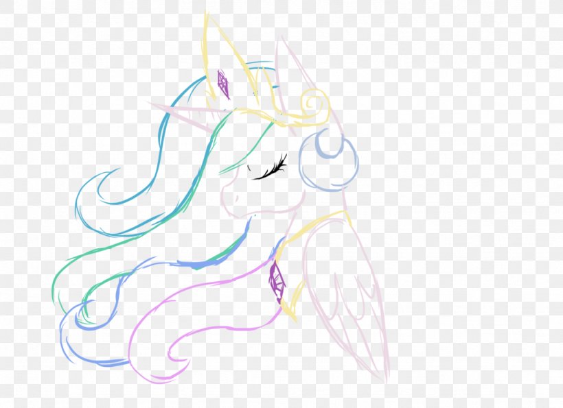 Sketch Illustration Pony Line Art Graphics, PNG, 1024x744px, Watercolor, Cartoon, Flower, Frame, Heart Download Free