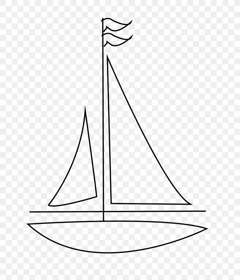 Drawing Sailboat Sailing Line Art, PNG, 1979x2311px, Drawing, Area, Art, Black And White, Boat Download Free