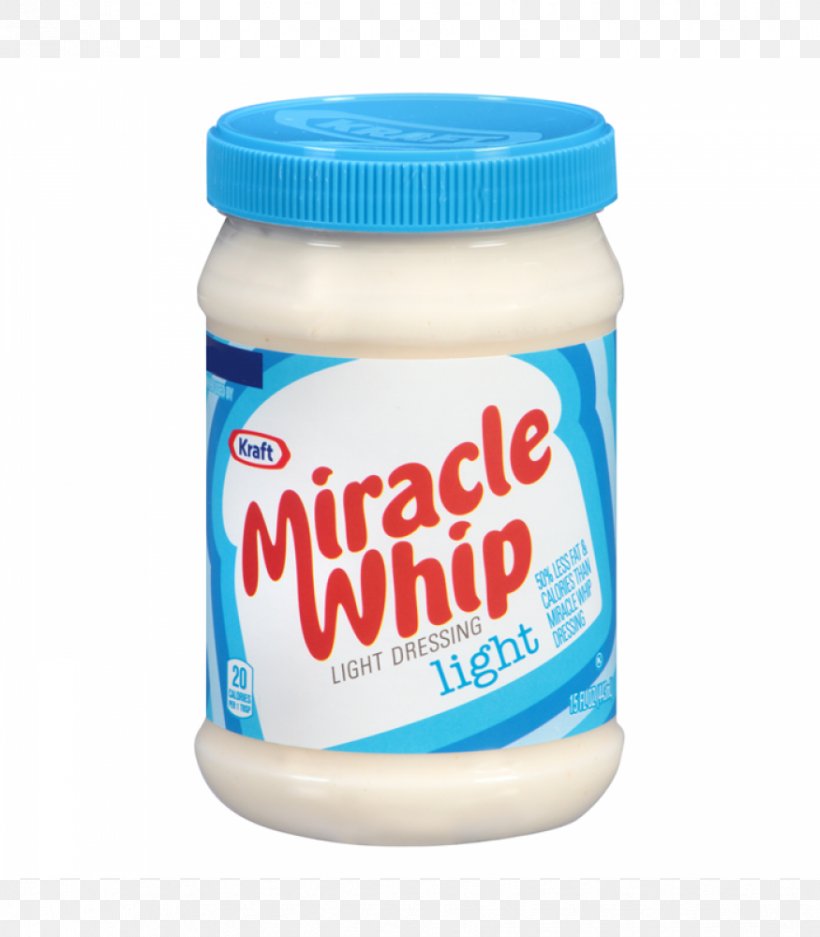 Miracle Whip Mayonnaise Kraft Mayo Kraft Foods Ranch Dressing, PNG, 875x1000px, Miracle Whip, Condiment, Cream, Dairy Product, Flavor Download Free