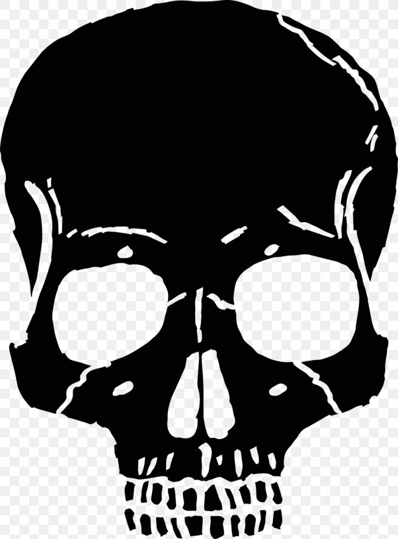 Skull Bone Death Image, PNG, 1024x1386px, Skull, Black And White, Bone, Death, Drawing Download Free