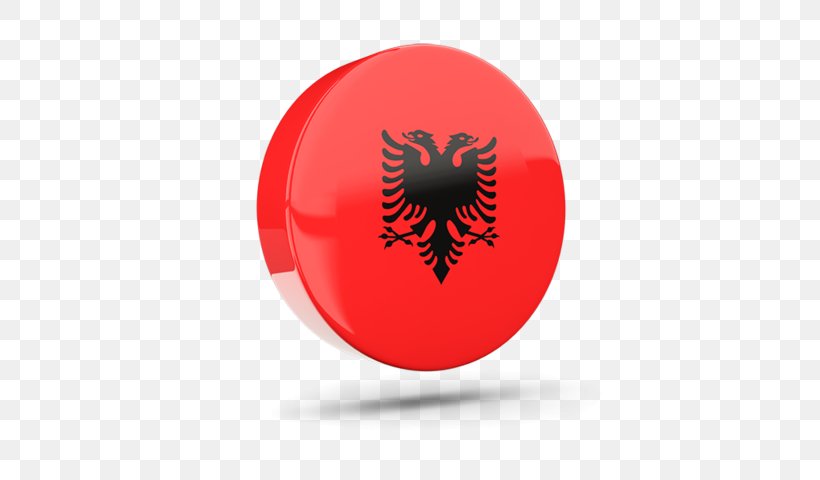 Flag Of Albania Albanian Radio Shqip, PNG, 640x480px, Albania, Albanian, Albanians, Black, Flag Download Free