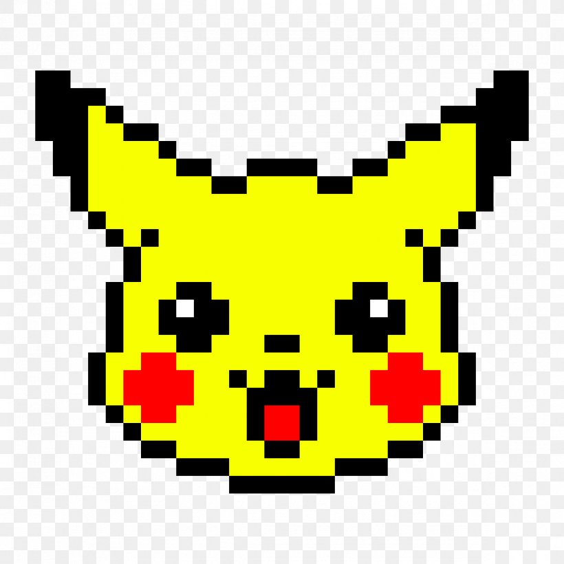 Pikachu Pixel Art Blocksworld Drawing, PNG, 1184x1184px, Pikachu, Art