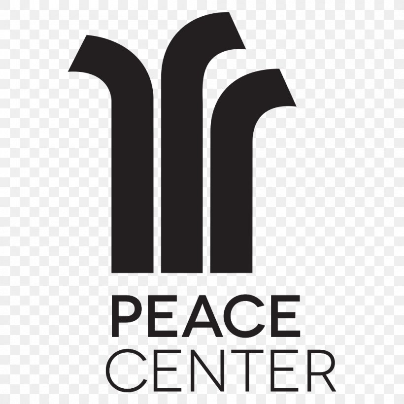 The Peace Center Logo Brand, PNG, 1000x1000px, Peace Center, Black, Black And White, Black M, Brand Download Free