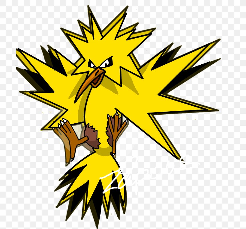 Zapdos Beak Clip Art Illustration Cartoon, PNG, 712x765px, Zapdos, Artwork, Beak, Bird, Cartoon Download Free