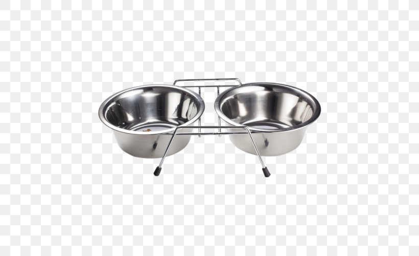 Cat Dog Stainless Steel Pet Food, PNG, 500x500px, Cat, Bowl, Cookware Accessory, Cookware And Bakeware, Dog Download Free