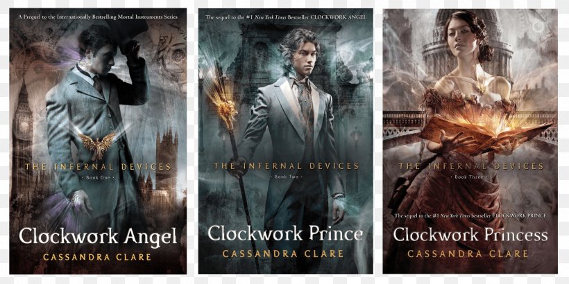 Clockwork Angel Clockwork Princess Clary Fray City Of Heavenly Fire, PNG, 2400x1200px, Clockwork Angel, Advertising, Album Cover, Book, Book Series Download Free