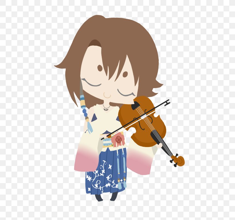Violin Final Fantasy X Drawing Fan Art Yuna, PNG, 583x769px, Watercolor, Cartoon, Flower, Frame, Heart Download Free