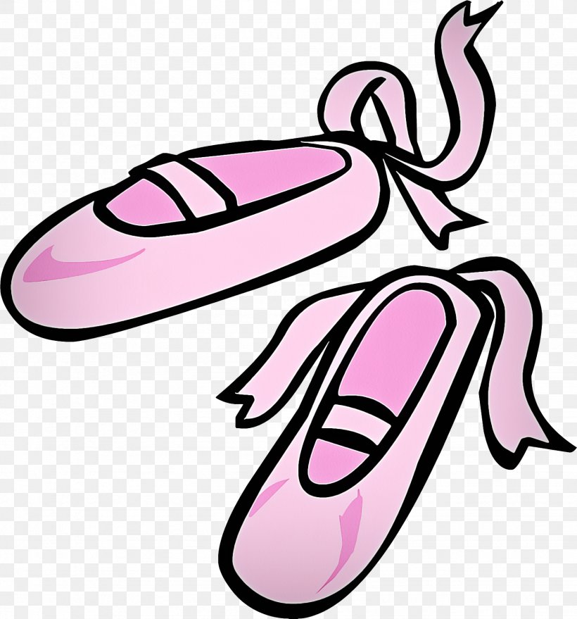 Footwear Pink Clip Art Shoe Ballet Shoe, PNG, 1539x1651px, Footwear, Ballet Shoe, Line Art, Pink, Shoe Download Free