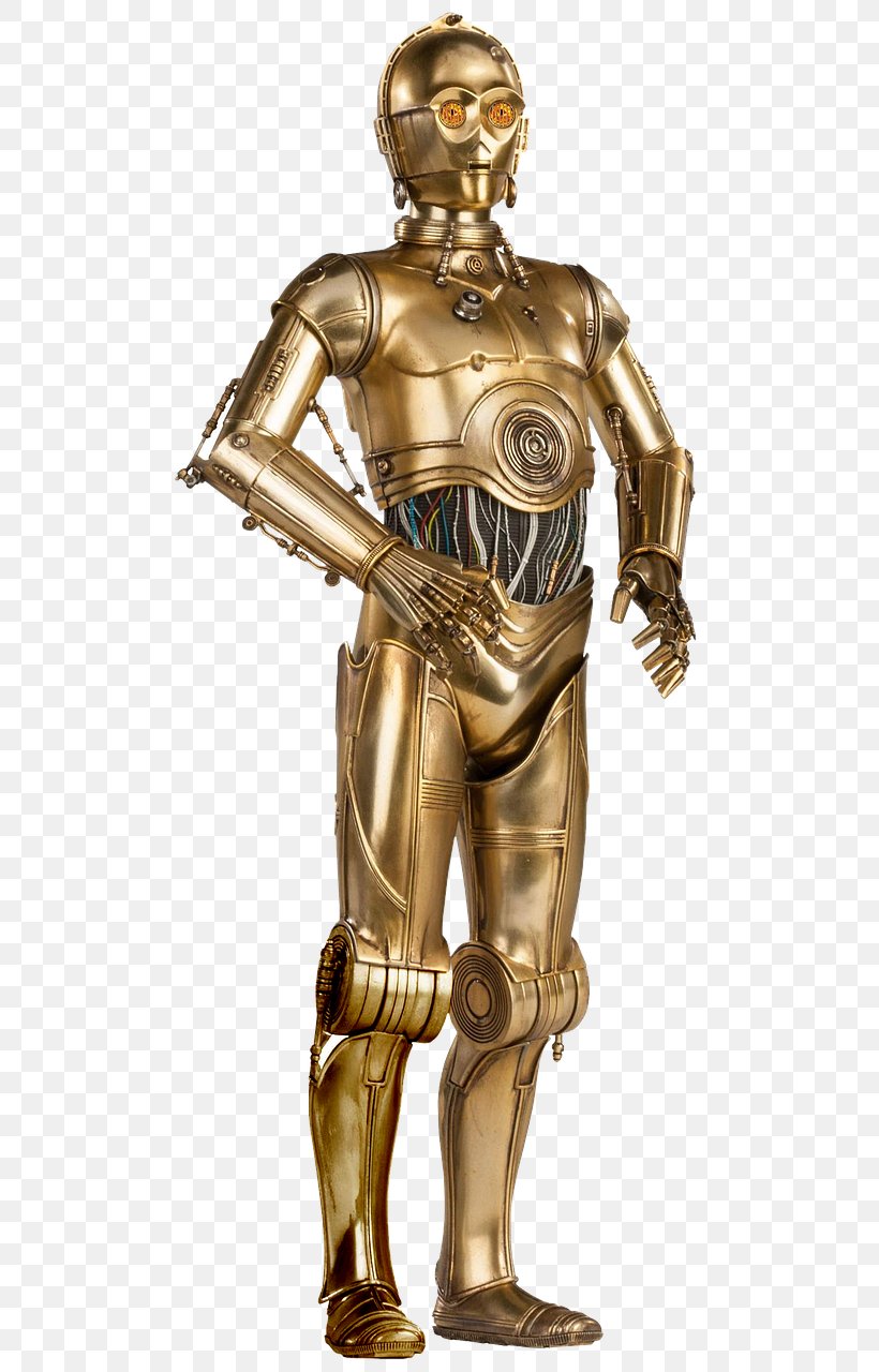 C-3PO R2-D2 Star Wars Droid Action & Toy Figures, PNG, 533x1280px, C3po, Action Toy Figures, Armour, Bronze, Droid Download Free
