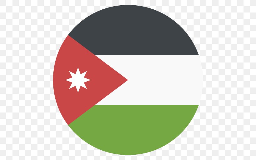 Flag Of Jordan Emoji Flag Of Kenya, PNG, 512x512px, Jordan, Brand, Emoji, Emojipedia, Flag Download Free